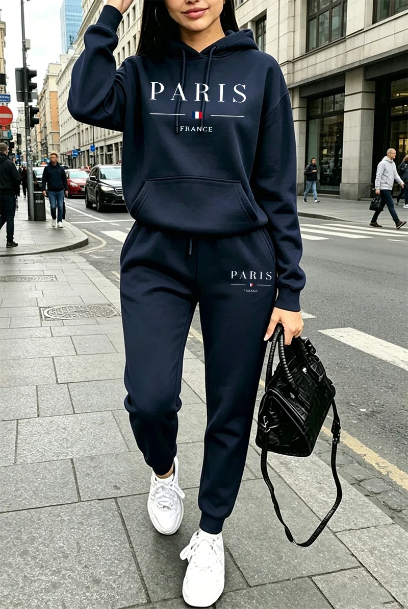 Winter Clothing Sale Women - Urban Streets Hoodie Pants Sportswear Hot
