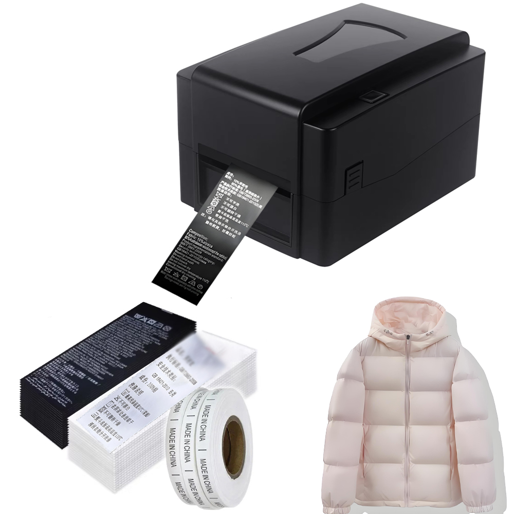 Winter Clothing Label - Label Printer Ribbon Machine Thermal Transfer