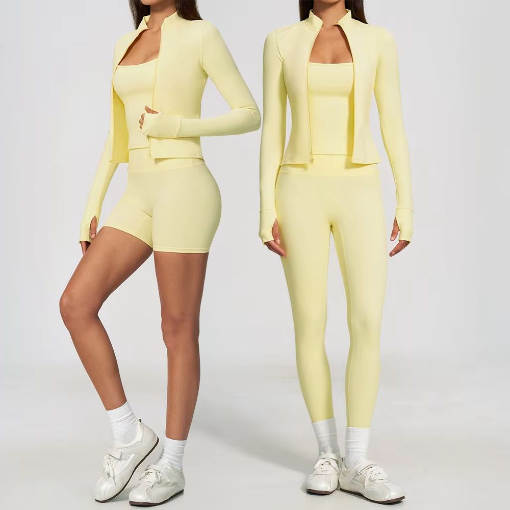 Winter Clothing Logos - Women Yoga Set 3PCS Workout Set