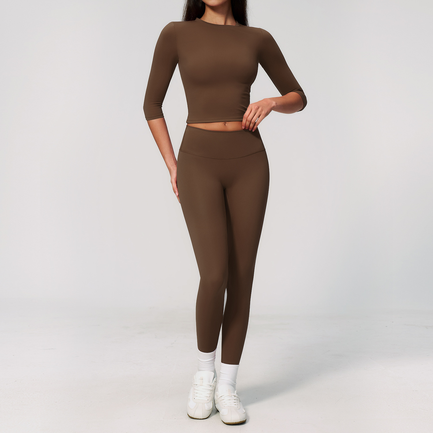 Winter Clothing Logos - Yoga Suit 2PCS Sports Set Quick-Dry