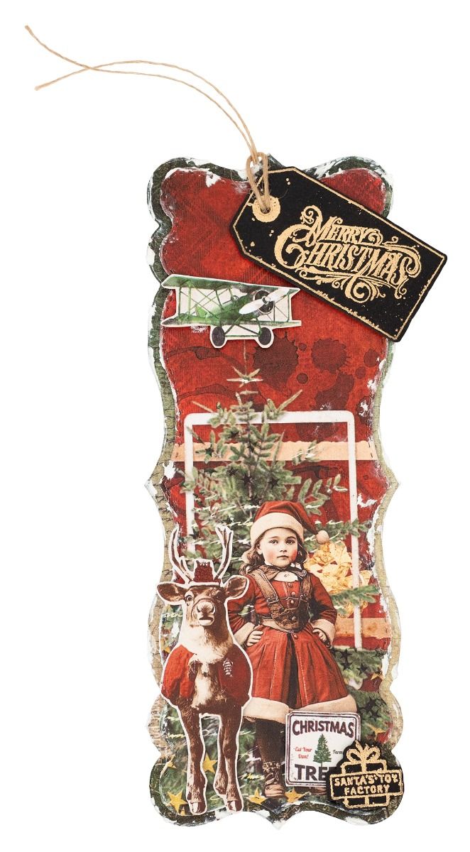 Star label Winter Santa Toy Ch - Winter Clothing Label recension och pris