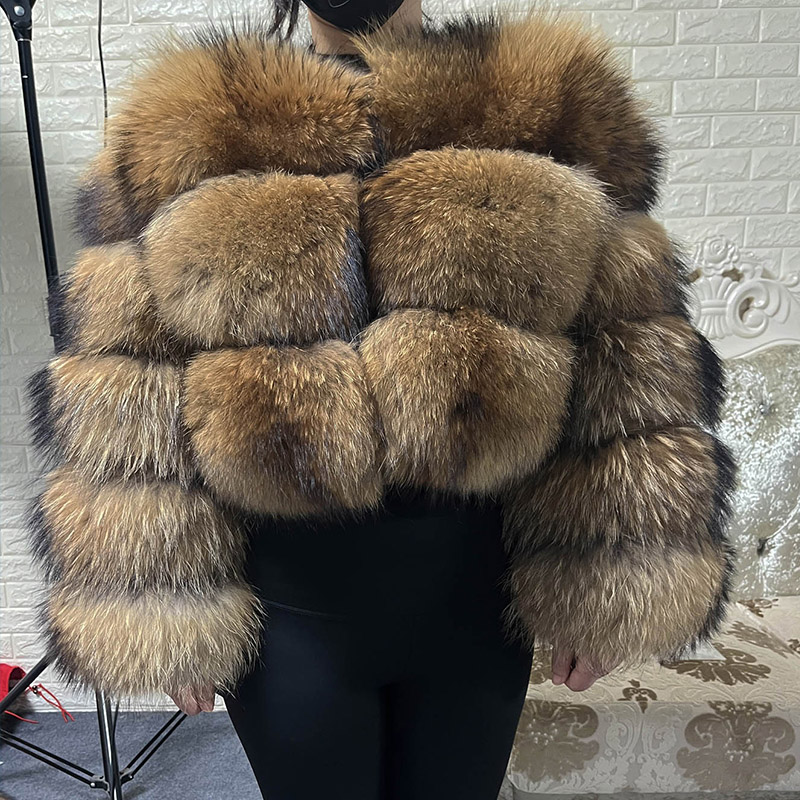 Plus Size Tops Brown Fur Maoma - Winter Clothing Essentials recension och pris