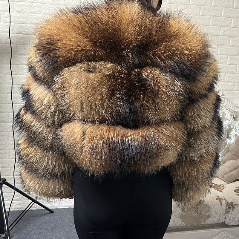 Plus Size Tops Brown Fur Maoma - Winter Clothing Essentials recension och pris