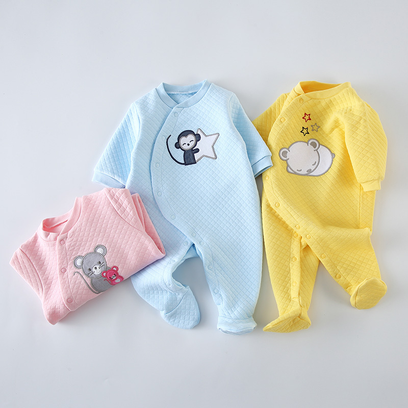 Baby Cotton Rompers Clothes Ne - Winter Clothing Newborn recension och pris