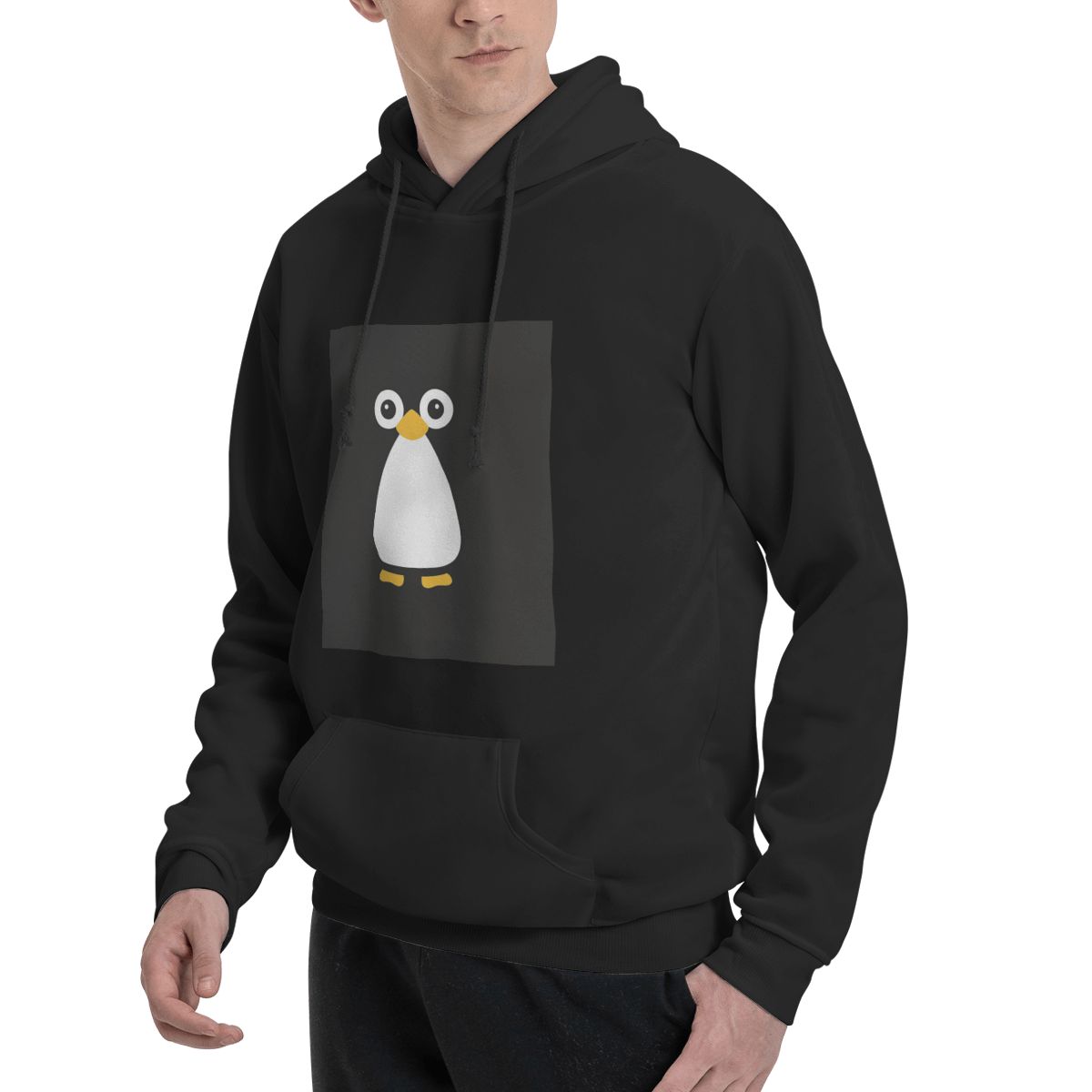 Cute Vector Penguin Hoodies Me - Winter Clothing Vector recension och pris
