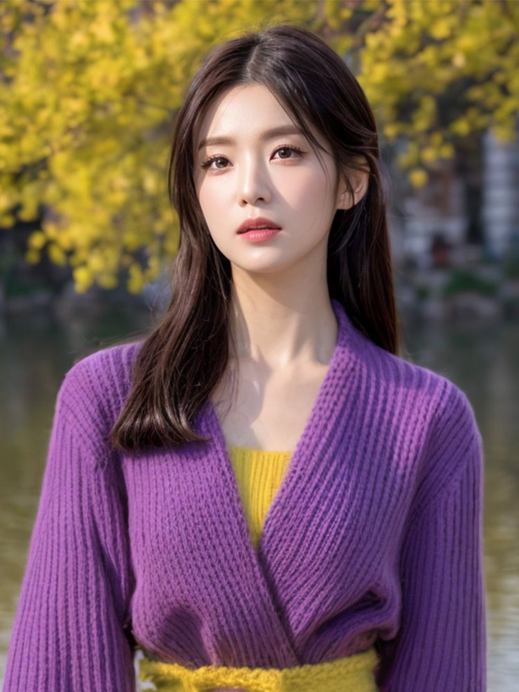 Purple Splicing Yellow Ankle-L - Yellow Winter Clothing recension och pris