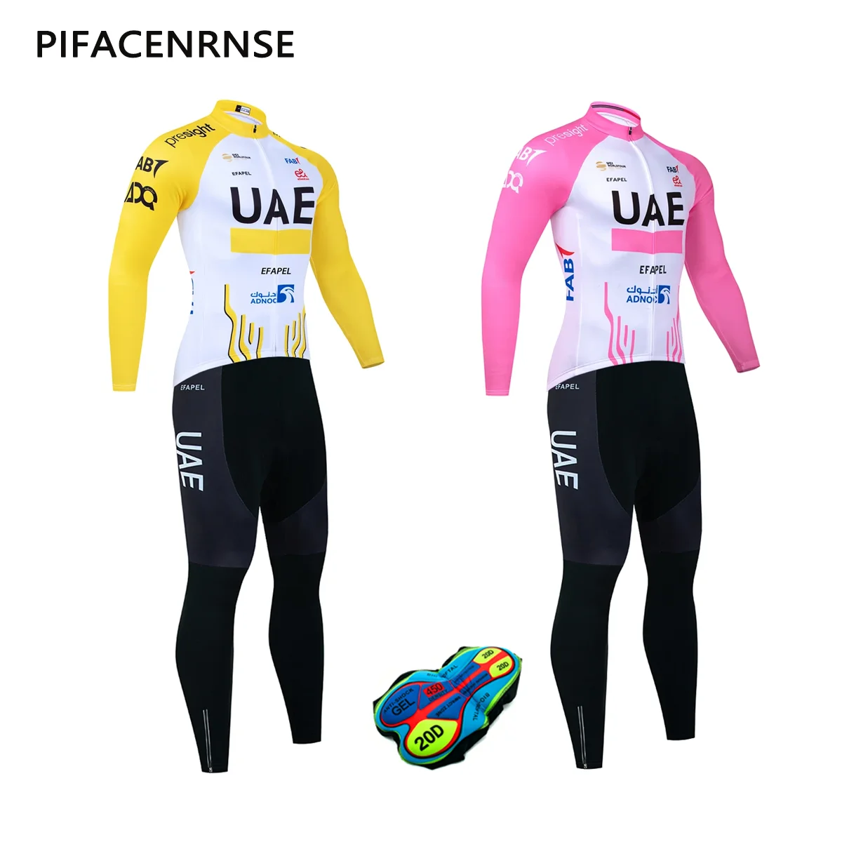 New Yellow Cycling Jersey Wint - Yellow Winter Clothing recension och pris