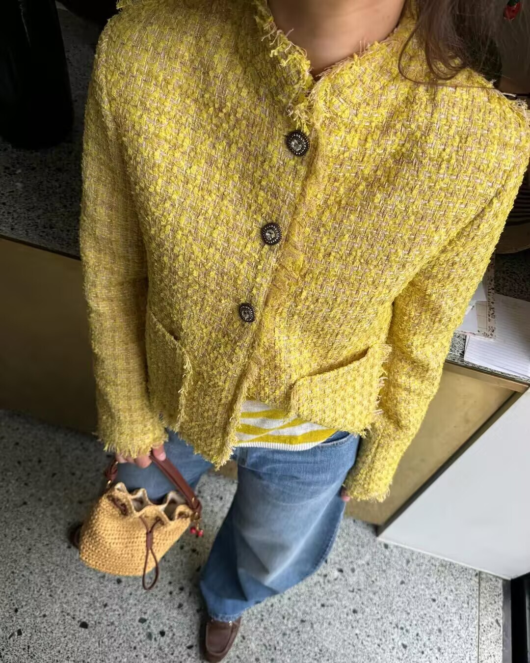 Autumn Winter New Elegant Wool - Yellow Winter Clothing recension och pris