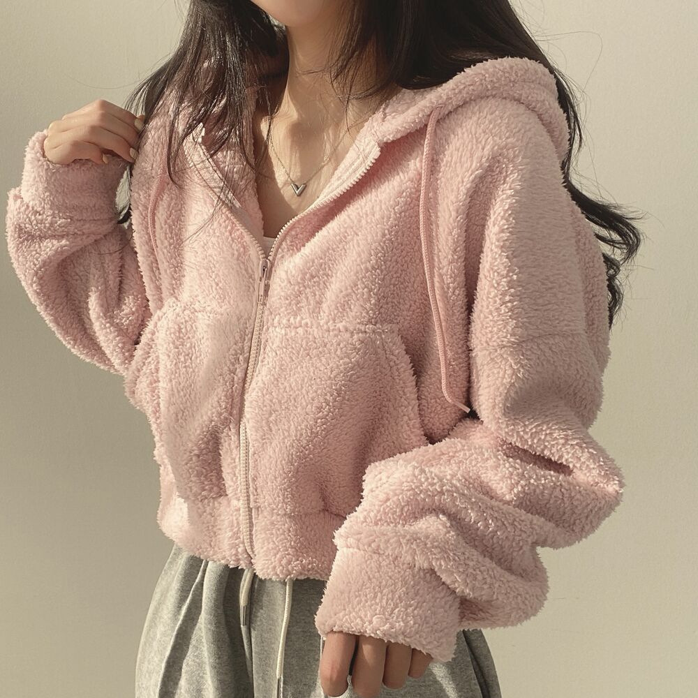 Lamb Wool Sweatshirt Women's 2 - Winter Clothes Shop recension och pris