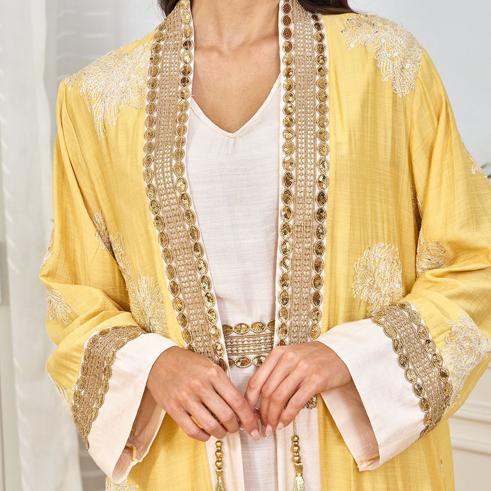 Mt480 New Ethnic Style Women's - Yellow Winter Clothing recension och pris