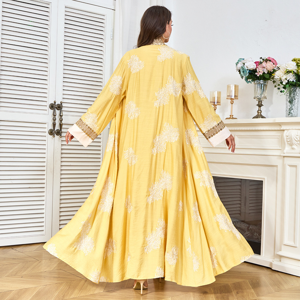 Mt480 New Ethnic Style Women's - Yellow Winter Clothing recension och pris