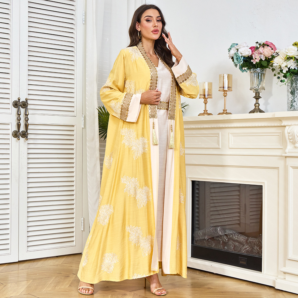Mt480 New Ethnic Style Women's - Yellow Winter Clothing recension och pris