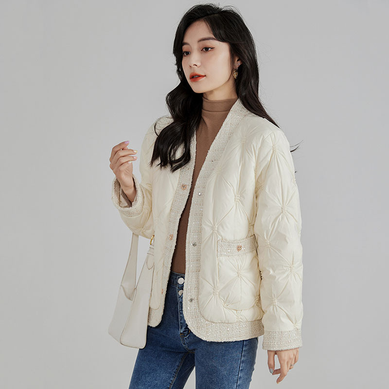 Autumn Winter Down Jacket V-Ne - Winter Clothing Trends For Women recension och pris