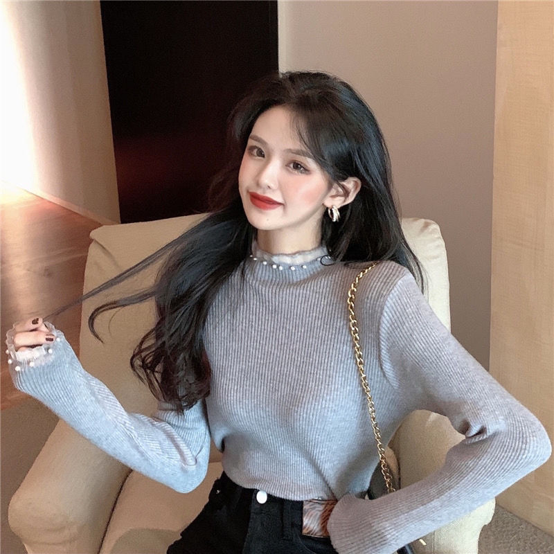 Fashion 2025 Pearl Lace Female - Winter Clothing Sale Women recension och pris