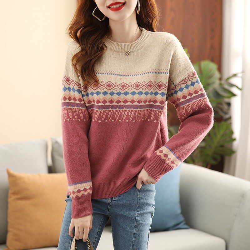Round O Neck Ladies Pullovers  - Winter Clothing Sale Women recension och pris