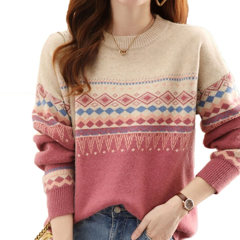 Round O Neck Ladies Pullovers  - Winter Clothing Sale Women recension och pris