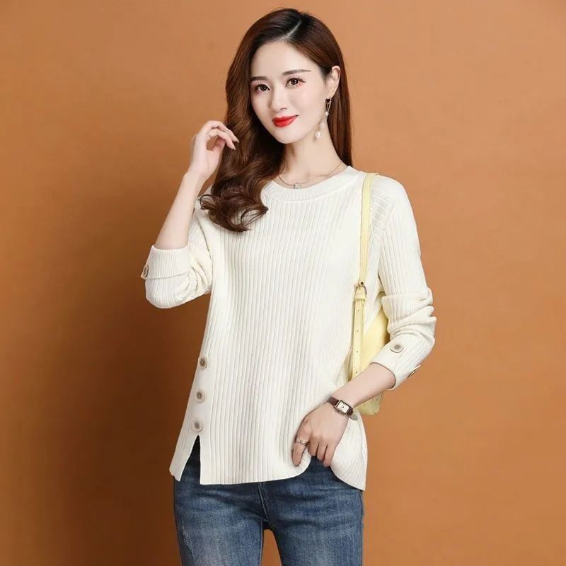 White Ladies Pullovers Harajuk - Winter Clothing Sale Women recension och pris
