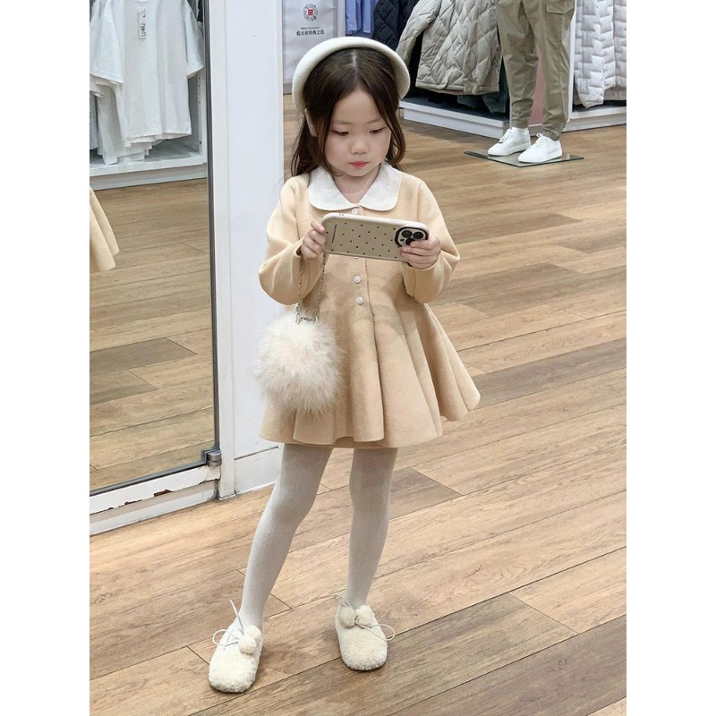 Korean Children's Clothing 202 - Yellow Winter Clothing recension och pris