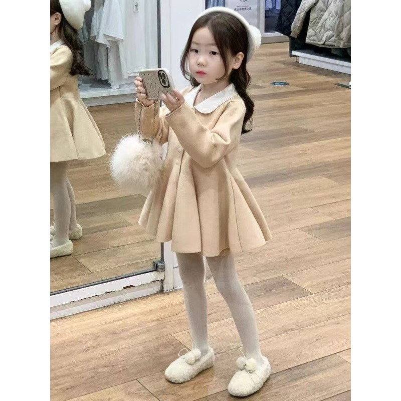 Korean Children's Clothing 202 - Yellow Winter Clothing recension och pris