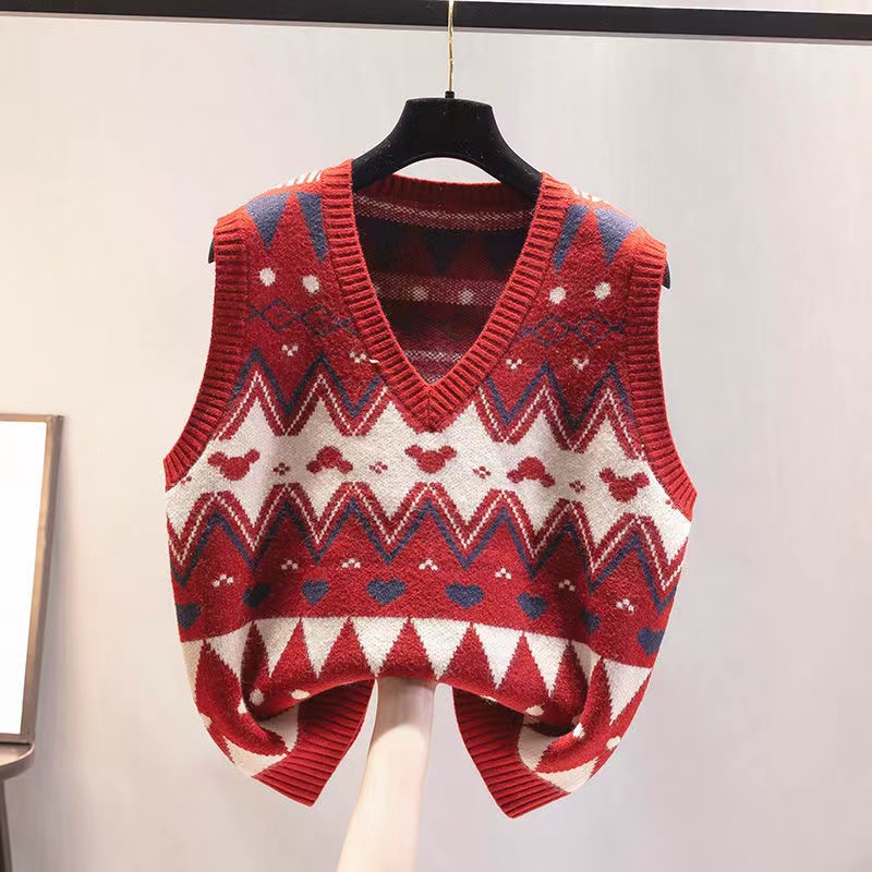 Brand Women's Knitted Vest Tan - Winter Clothing Label recension och pris