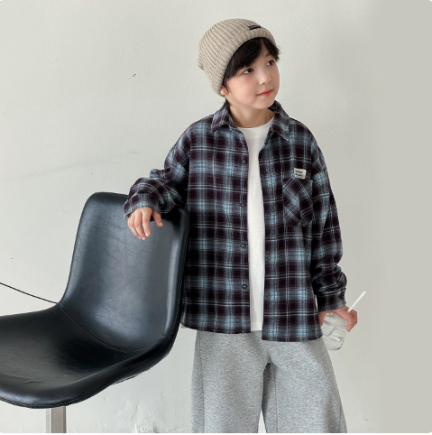 Boys Shirt 2026 Autumn and Win - Winter Clothing Label recension och pris