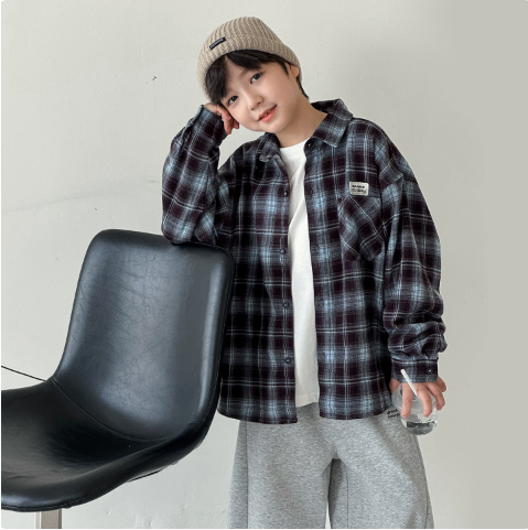 Boys Shirt 2026 Autumn and Win - Winter Clothing Label recension och pris