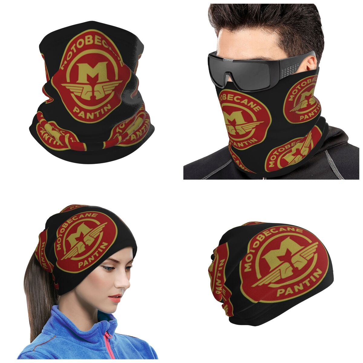 Motobecane Bandana Neck Cover  - Wool Balaclava Knit recension och pris