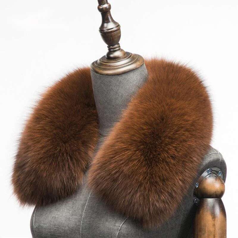 Winter Natural Fox Fur Scarf S - Winter Clothing Essentials recension och pris