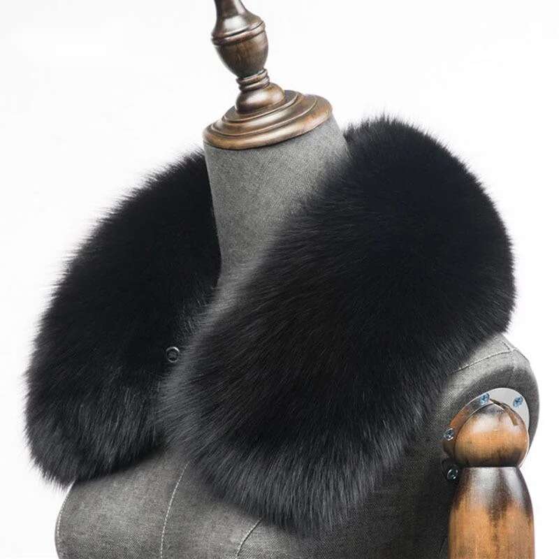 Winter Natural Fox Fur Scarf S - Winter Clothing Essentials recension och pris