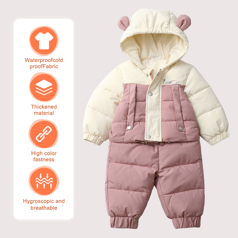 Ircomll 2 pcs Winter Children  - Winter Clothing Newborn recension och pris