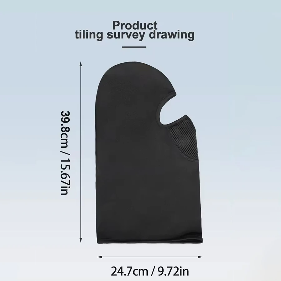 ISGTFRM Motorcycle Riding Mask - Wool Balaclava Knit recension och pris