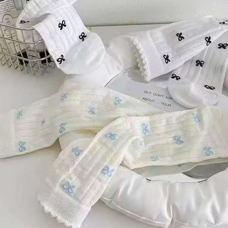 4 Pairs Bow Pattern Women Fema - Winter Clothing Sale Women recension och pris