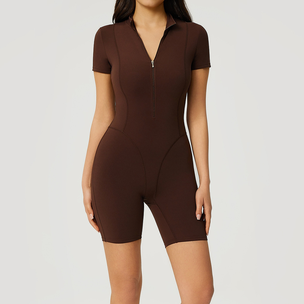 Zipper Workout Jumpsuit Sports - Winter Clothing Logos recension och pris