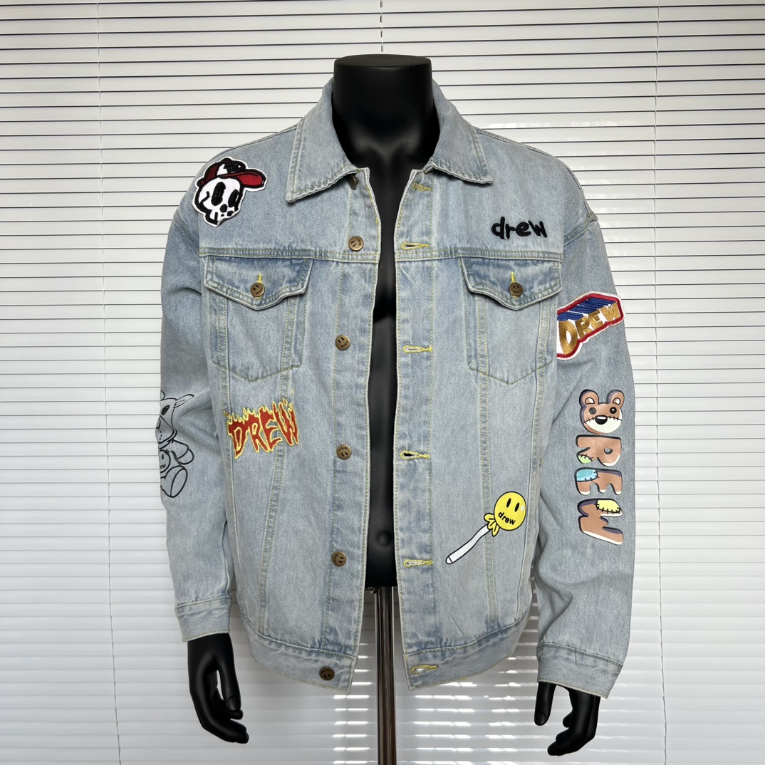 Drew House Smiling Printing lo - Winter Clothing Logos recension och pris