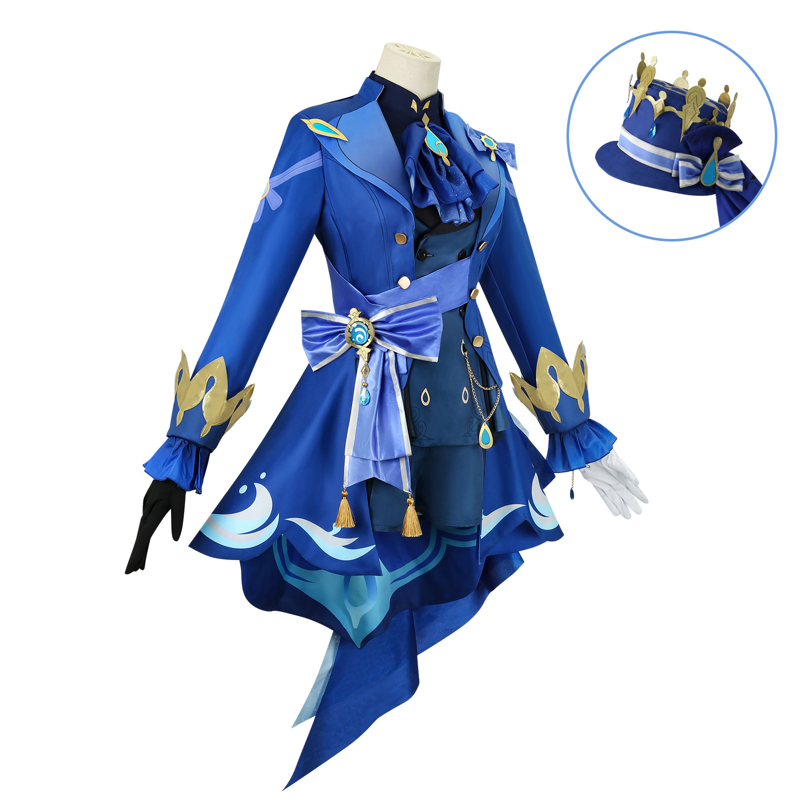 Furina Cosplay Costume Full Se - Winter Clothing Label recension och pris