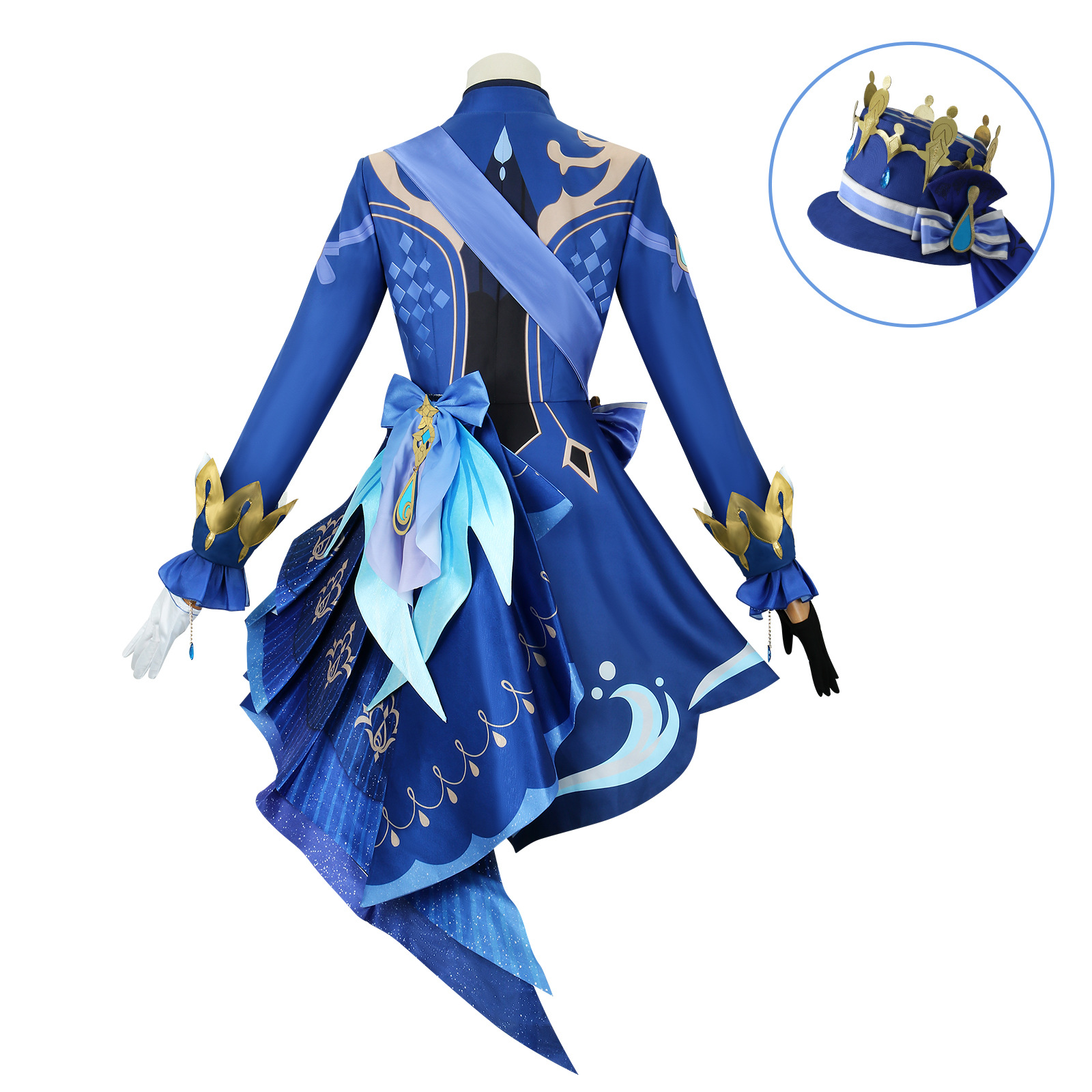Furina Cosplay Costume Full Se - Winter Clothing Label recension och pris