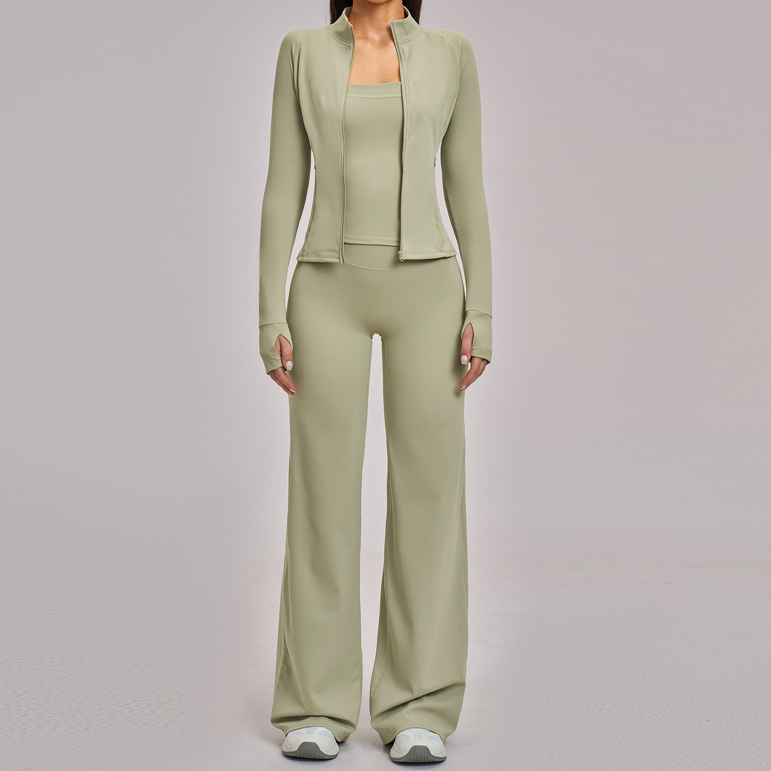 Yoga Set Women Sports Outfits  - Winter Clothing Logos recension och pris