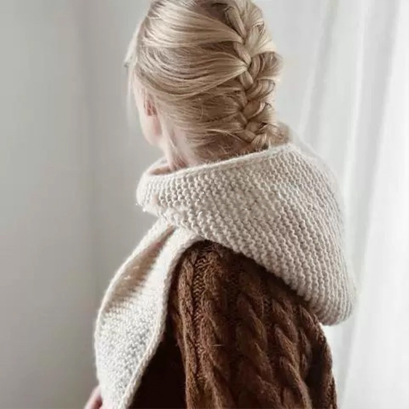 100% Wool Big Sophie Scarf Ove - Wool Balaclava Knit recension och pris