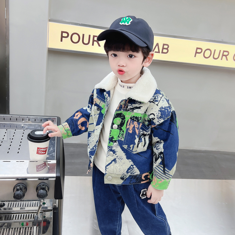 Kids Baby Warm Denim Jacket Pa - Winter Clothing Activities For Toddlers recension och pris