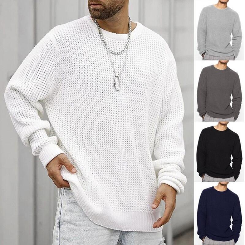 2026 Men Knitted Sweater Sprin - Winter Clothing Trends 2026 recension och pris