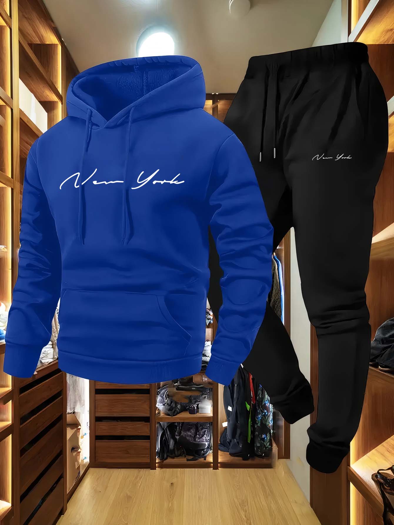 2026 New York Themed Men's Sof - Winter Clothes recension och pris