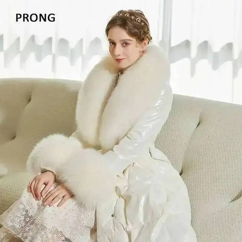 100% Real Fox Fur Collar Winte - Winter Clothing Essentials recension och pris