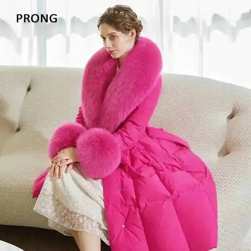 100% Real Fox Fur Collar Winte - Winter Clothing Essentials recension och pris