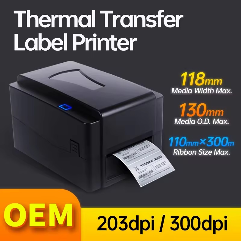 Label Printer Ribbon Machine T - Winter Clothing Label recension och pris