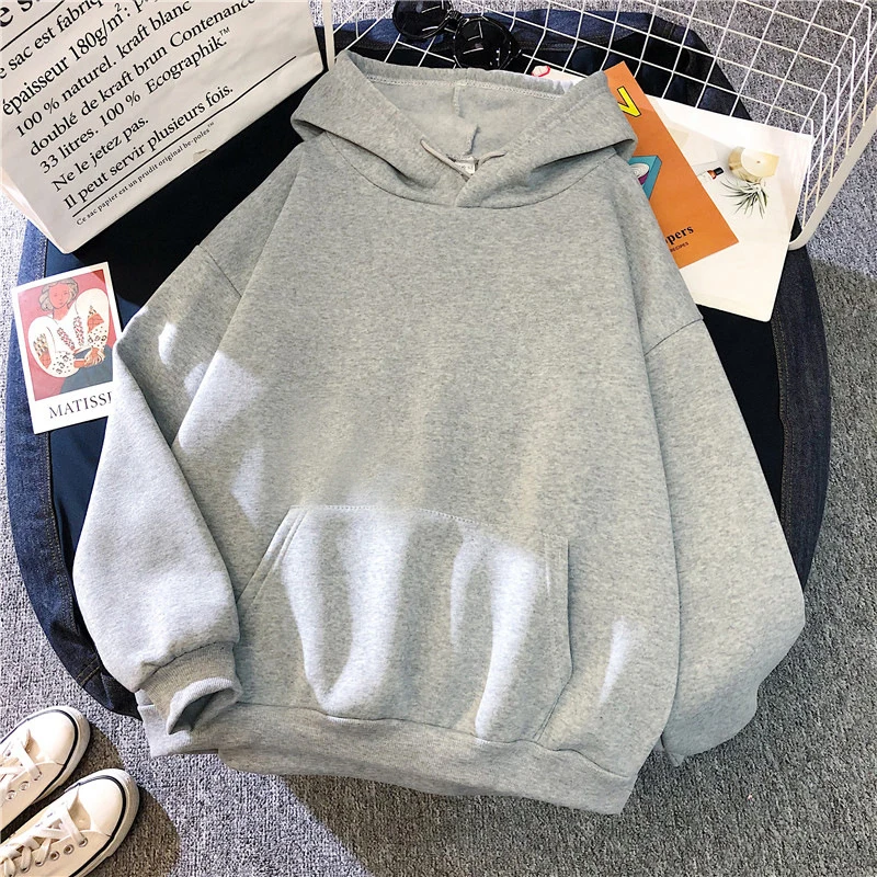 Simplified Korean Hoodies Hot  - Winter Clothing Sale Women recension och pris
