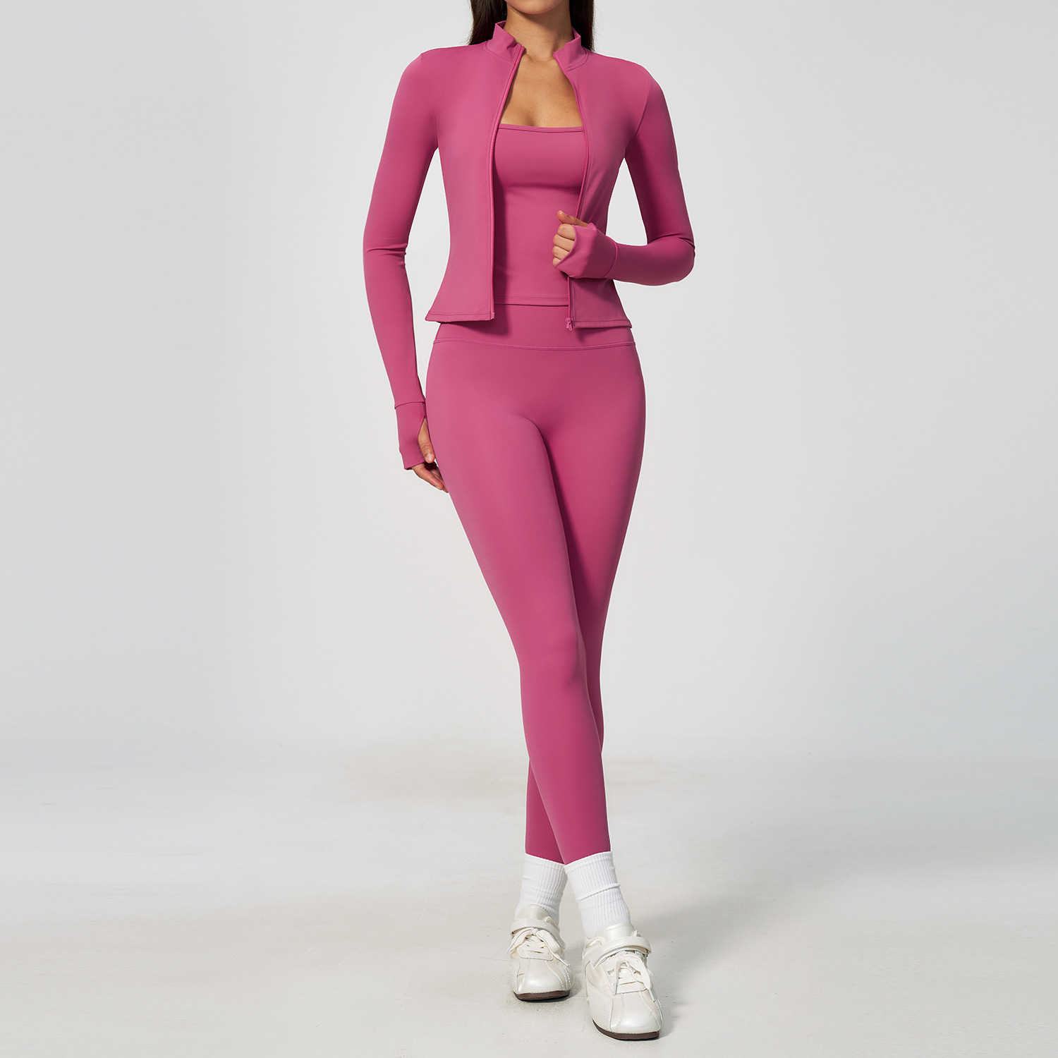 Women Yoga Set 3PCS Workout Se - Winter Clothing Logos recension och pris