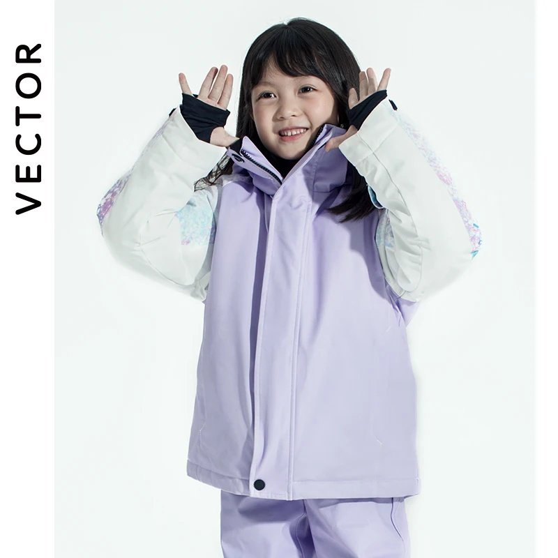 Children's Snowwear Outdoor Wa - Winter Clothing Vector recension och pris
