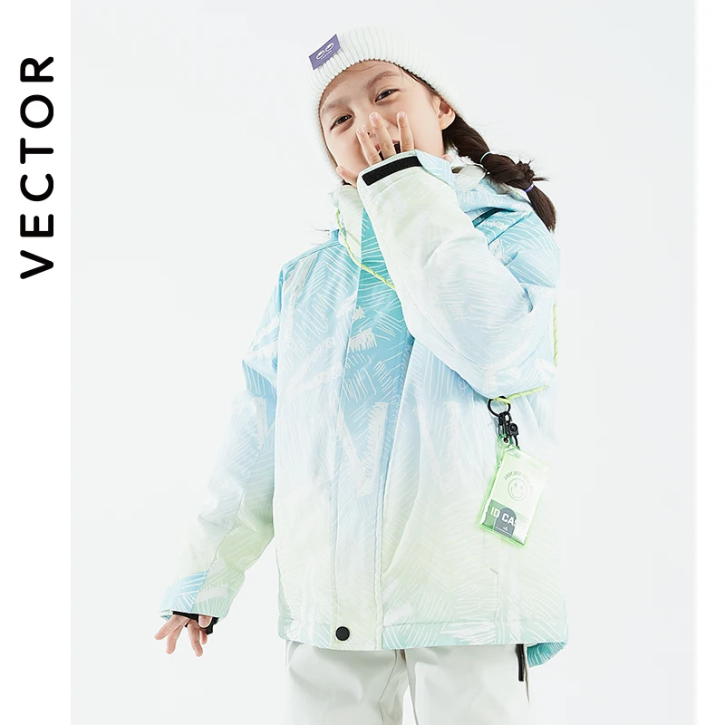 Children's Snowwear Outdoor Wa - Winter Clothing Vector recension och pris