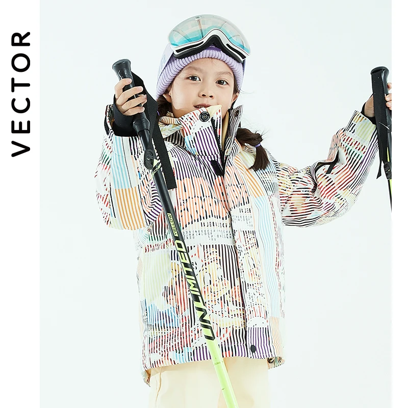 Children's Snowwear Outdoor Wa - Winter Clothing Vector recension och pris