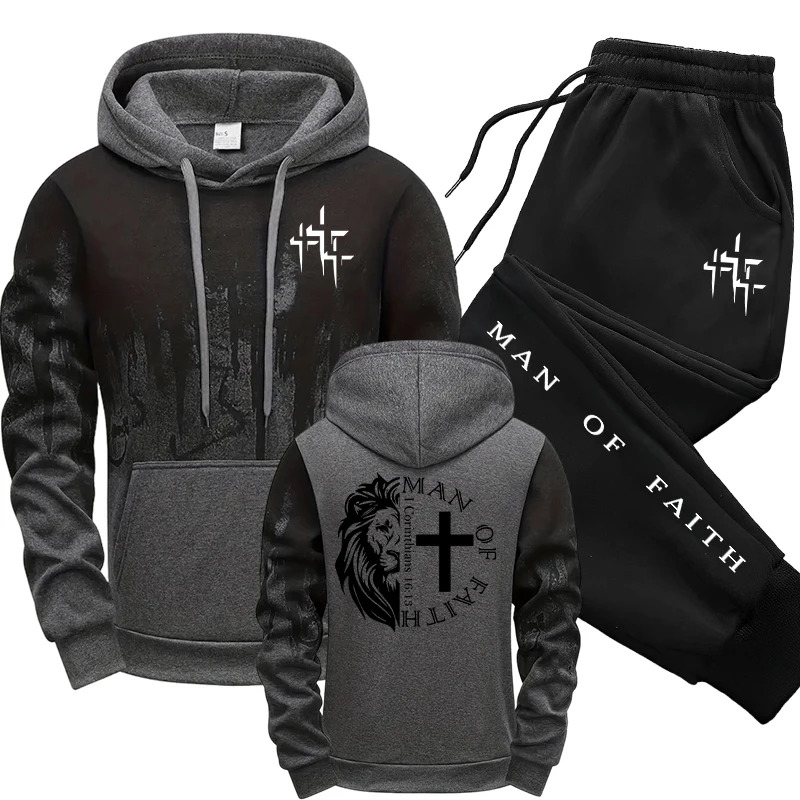 Man of Faith Pattern Men's Set - Winter Clothing Gear recension och pris